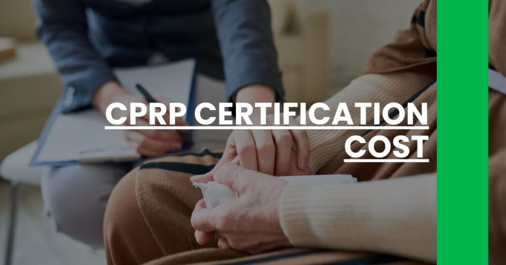 CPRP Certification Cost Feature Image